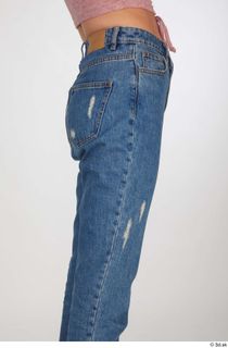 Kate Jones blue jeans buttock casual dressed thigh 0005.jpg